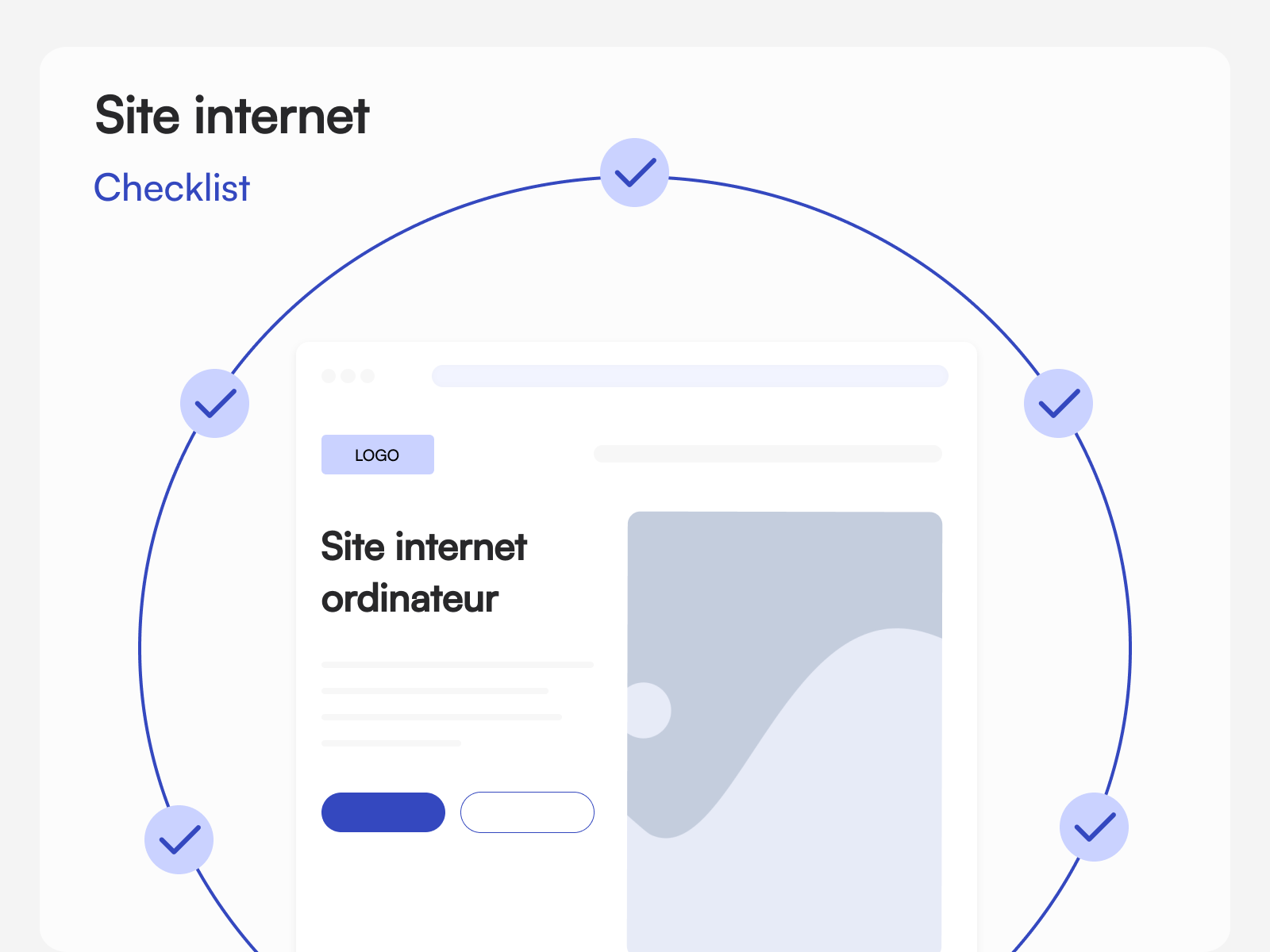 Checklist site internet